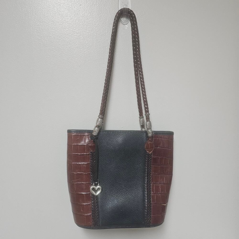 Brighton Caroline Bucket Purse with matching Wallet and Keychain
